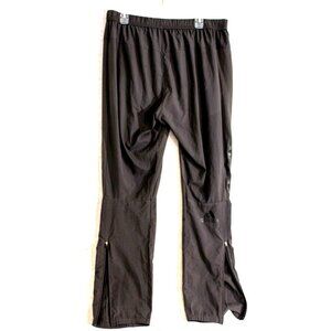 ADIDAS Adizero Utility Black Reflective Running Training Pants Womens XL‎ Light